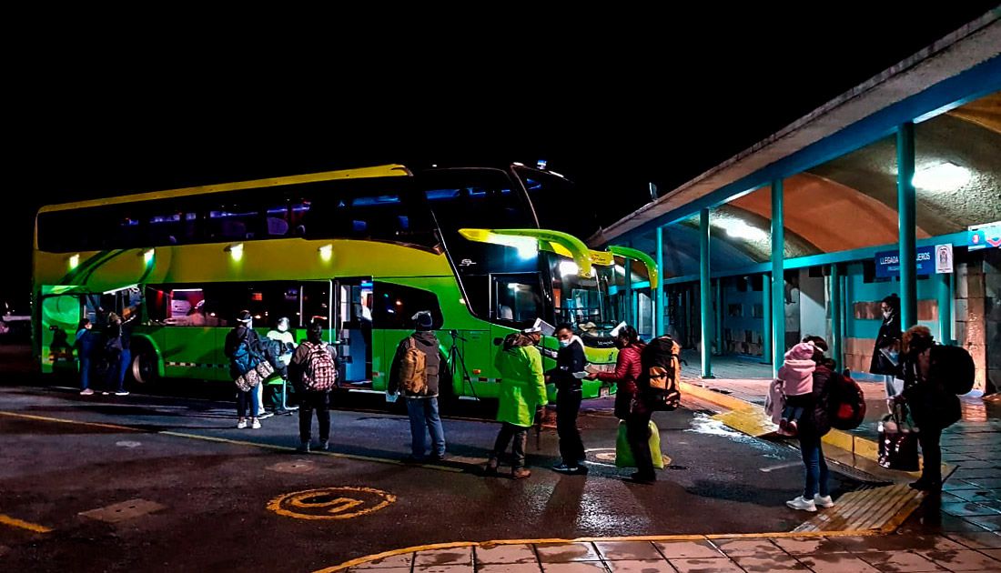 Bus Nocturno Puno a Arequipa